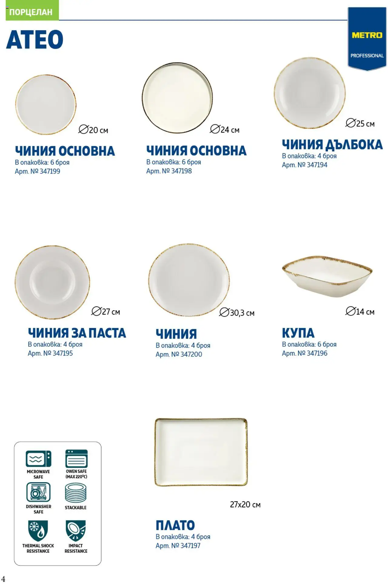 {H1} | Страница: 4 | Продукти: Чиния, Паста, Купа
