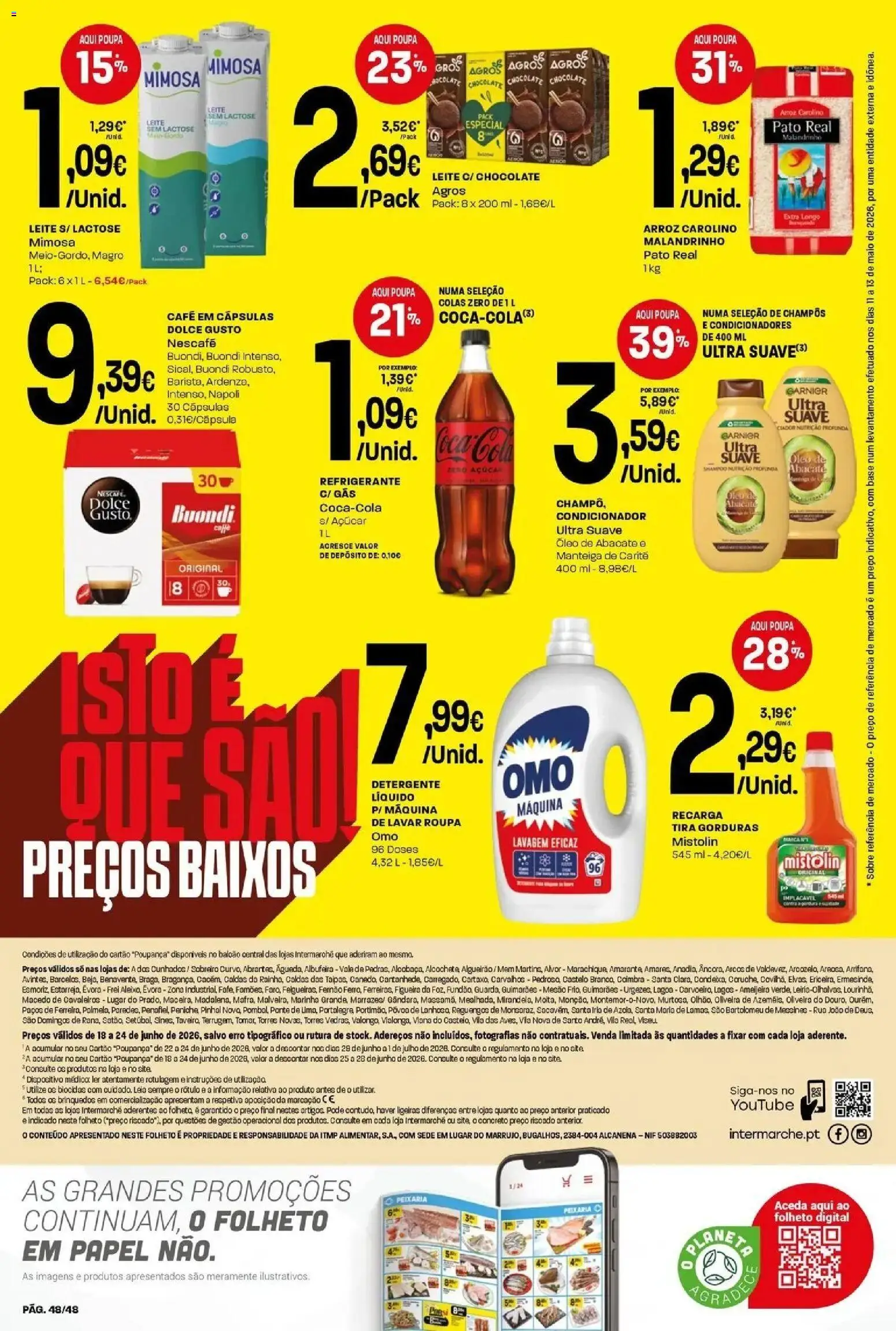 Intermarché - Isto é que são preços BAIXOS! │ válido de 18/06/2026 | Página: 48