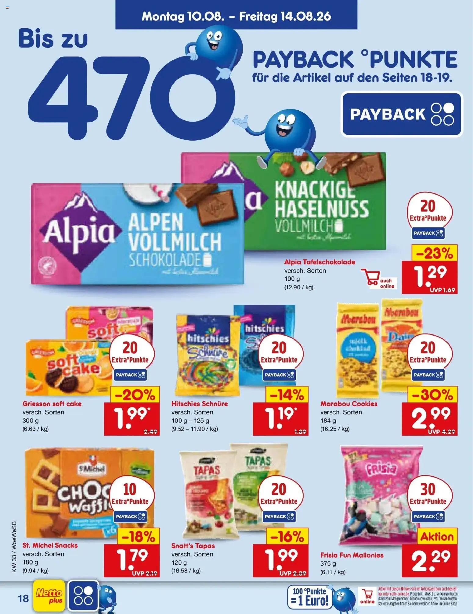 Netto Marken-Discount Prospekt Katzweiler (ab 10.08.2026) » Angebote | Seite: 24 | Produkte: Schokolade