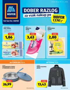 Hofer SI Katalog - Pregled kataloga iz trgovine Hofer SI, vrijedi od 09.09.2026