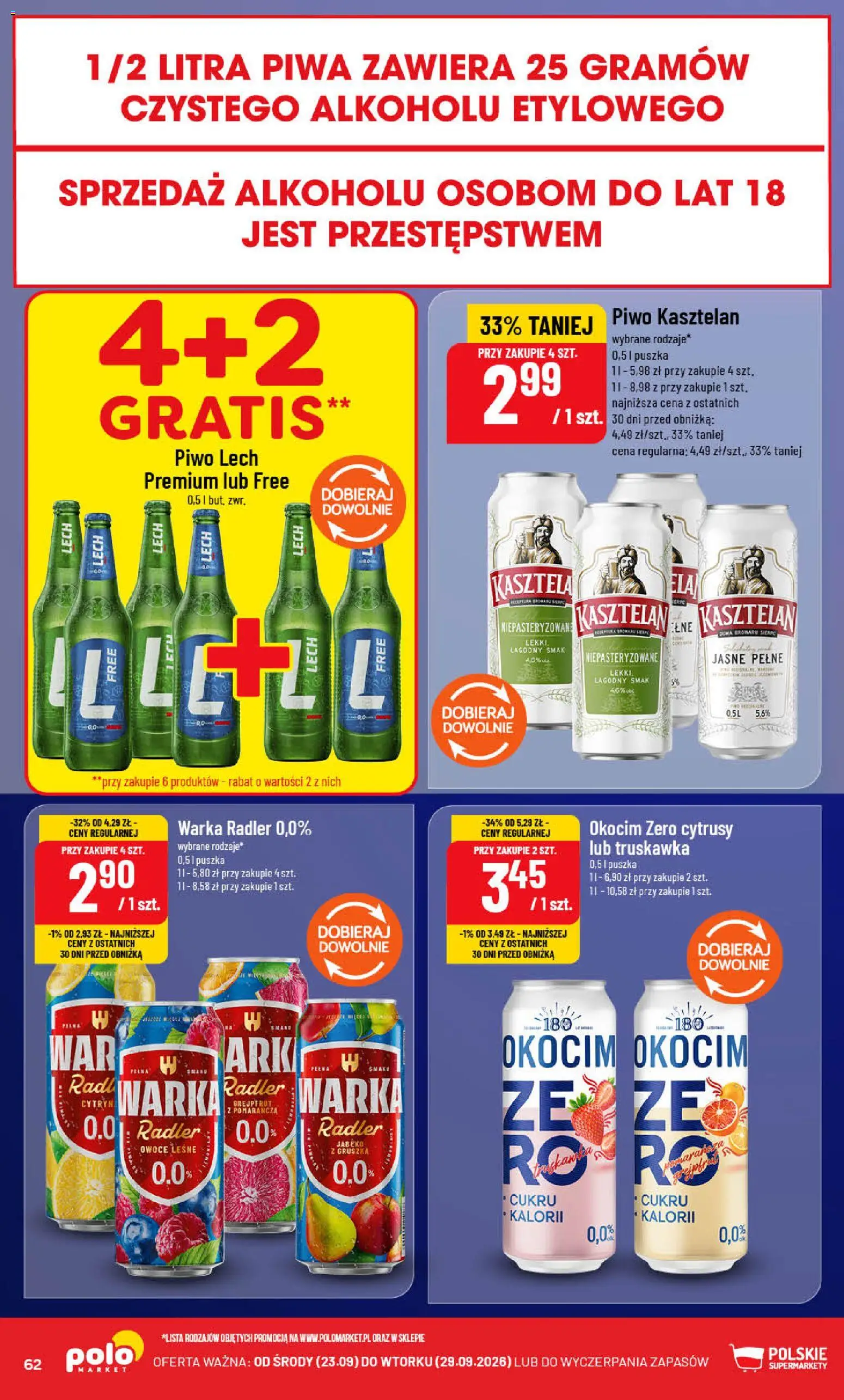 POLOmarket gazetka od 23.09.2026 | Strona: 62