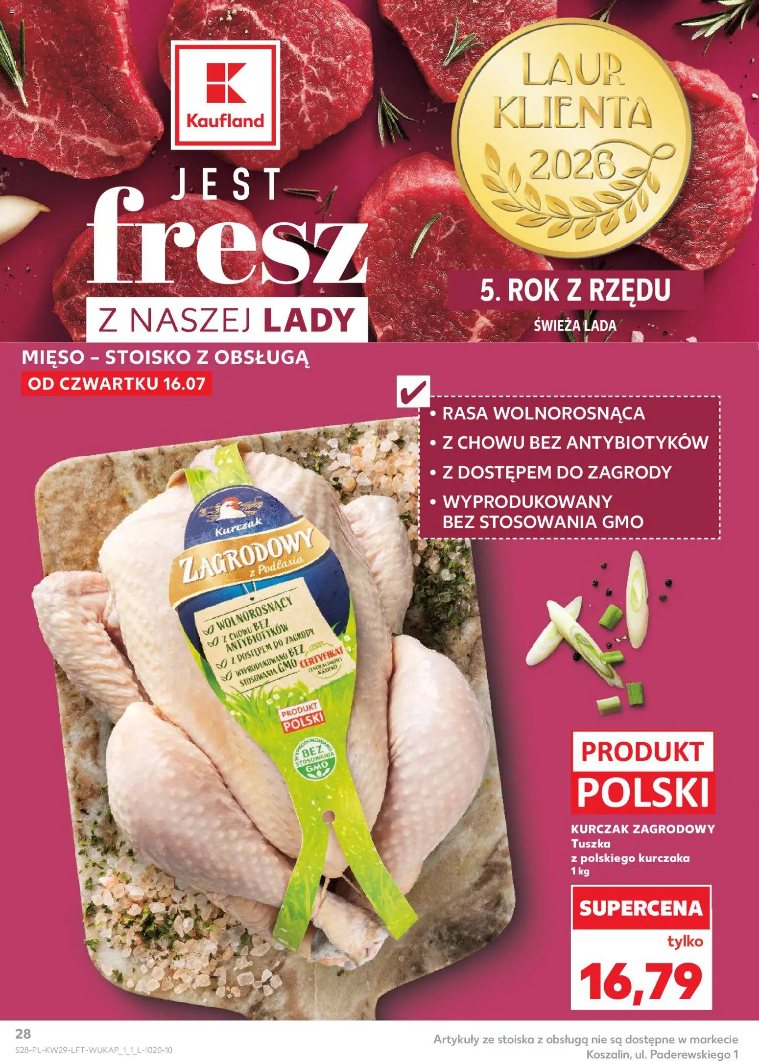 Kaufland Polsko leták od 16.07.2026 | Strana: 28