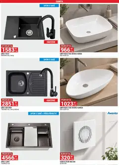 Náhled letáku Merkury Market leták od 01.10.2026 | Strana: 11 | Produkty: Dřez, Ventilátor, Umyvadlo, Baterie