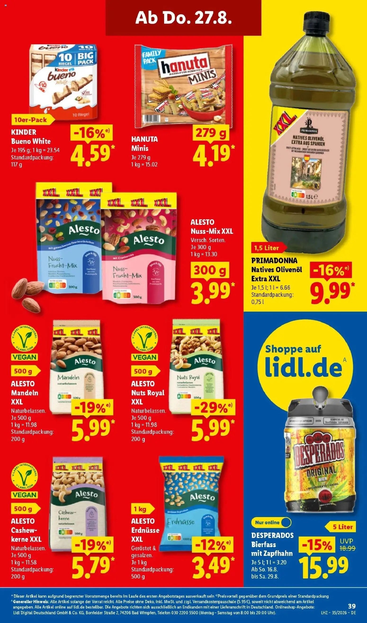 Lidl Prospekt Senftenberg (ab 24.08.2026) zum Blättern » Angebote | Seite: 61
