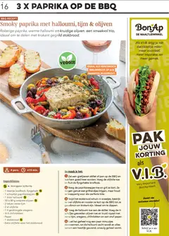 Bon Ap- The BBQ Times - Voorbeeld van een folder van Bon Ap, geldig van 06.05.2026 | Pagina: 16 | Producten: Olijfolie, Stokbrood, Fruit, Pan