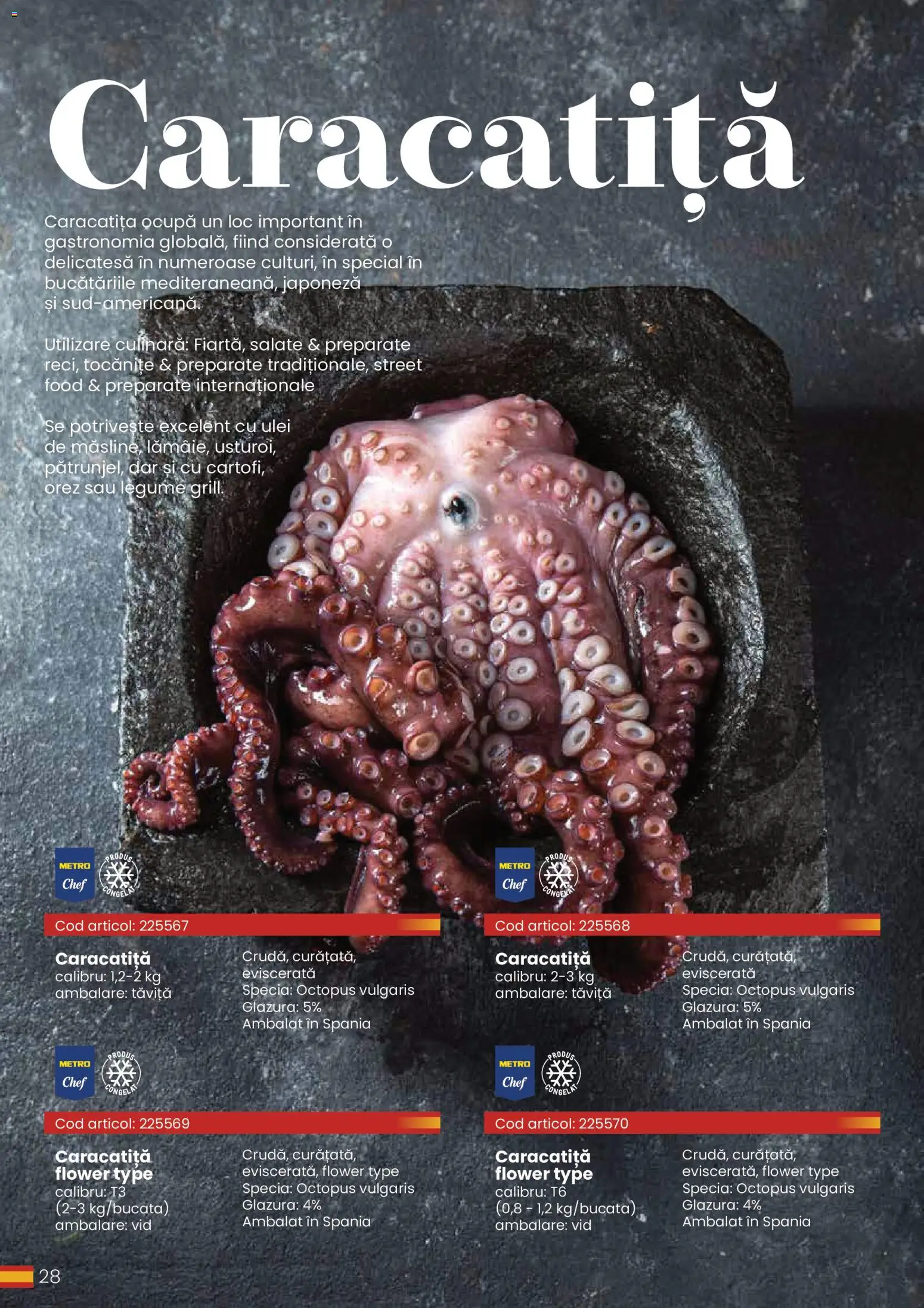Noul catalog Metro – valabil de la 30.03.2026 | Pagină: 28 | Produse: Ulei, Orez, Legume