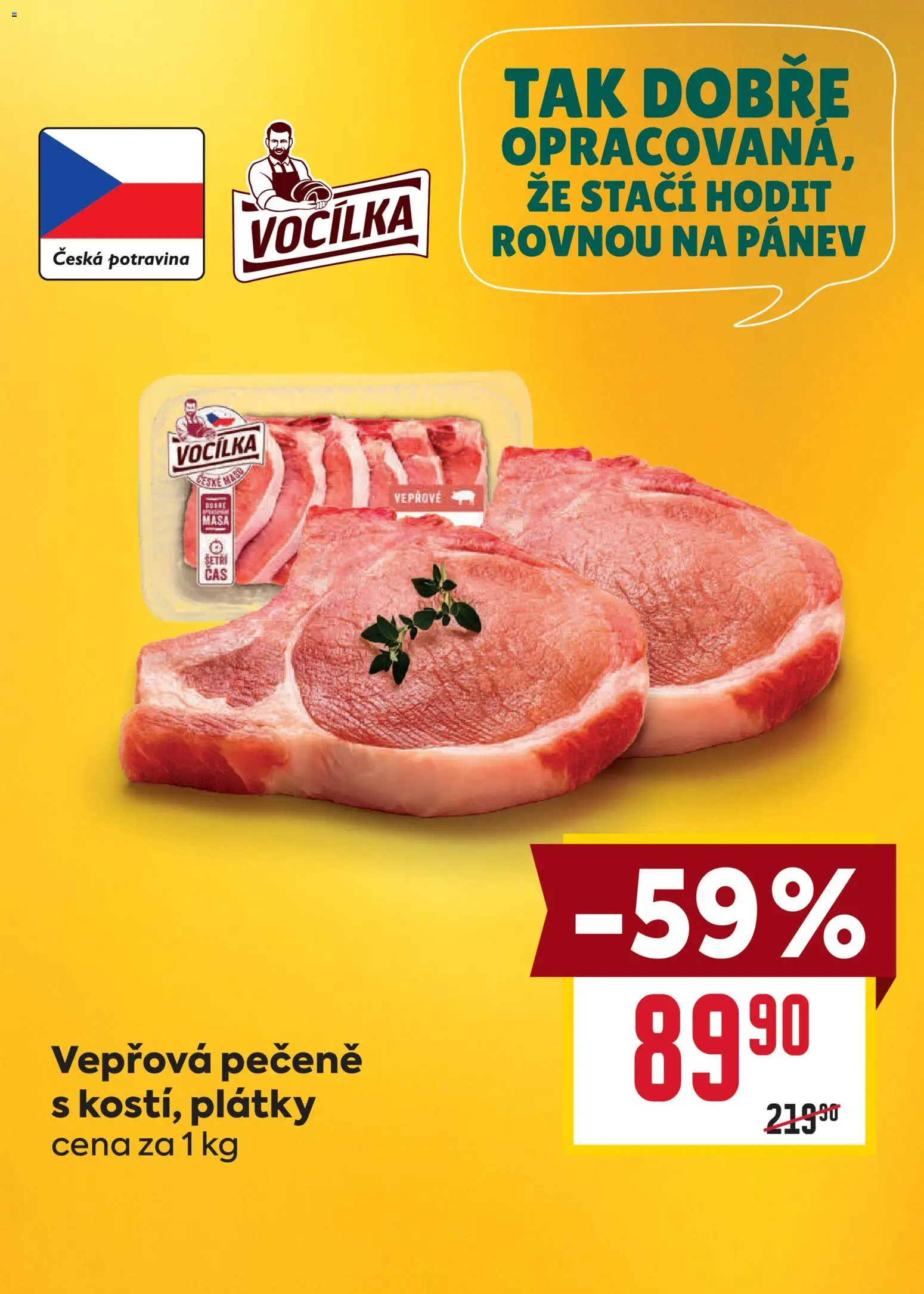 Billa Velký leták od 17.06.2026 | Strana: 4 | Produkty: Vepřová pečeně, Pánev