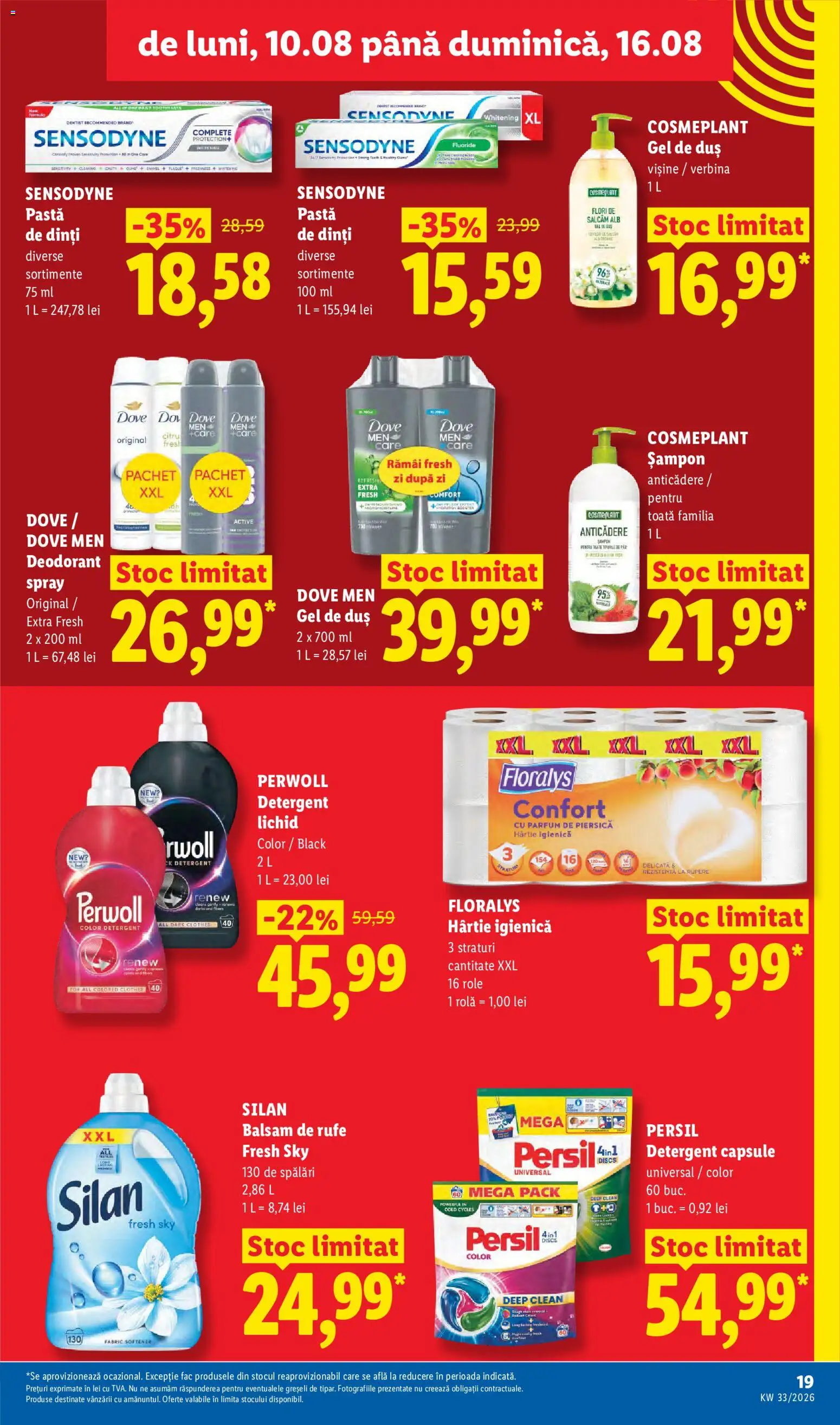 Noul catalog Lidl – valabil de la 10.08.2026 | Pagină: 19