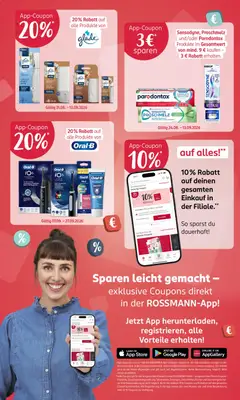 Rossmann App-Angebote ab 31.08.2026 gültig | Seite: 2 | Produkte: Top, Huawei, Zahnpasta