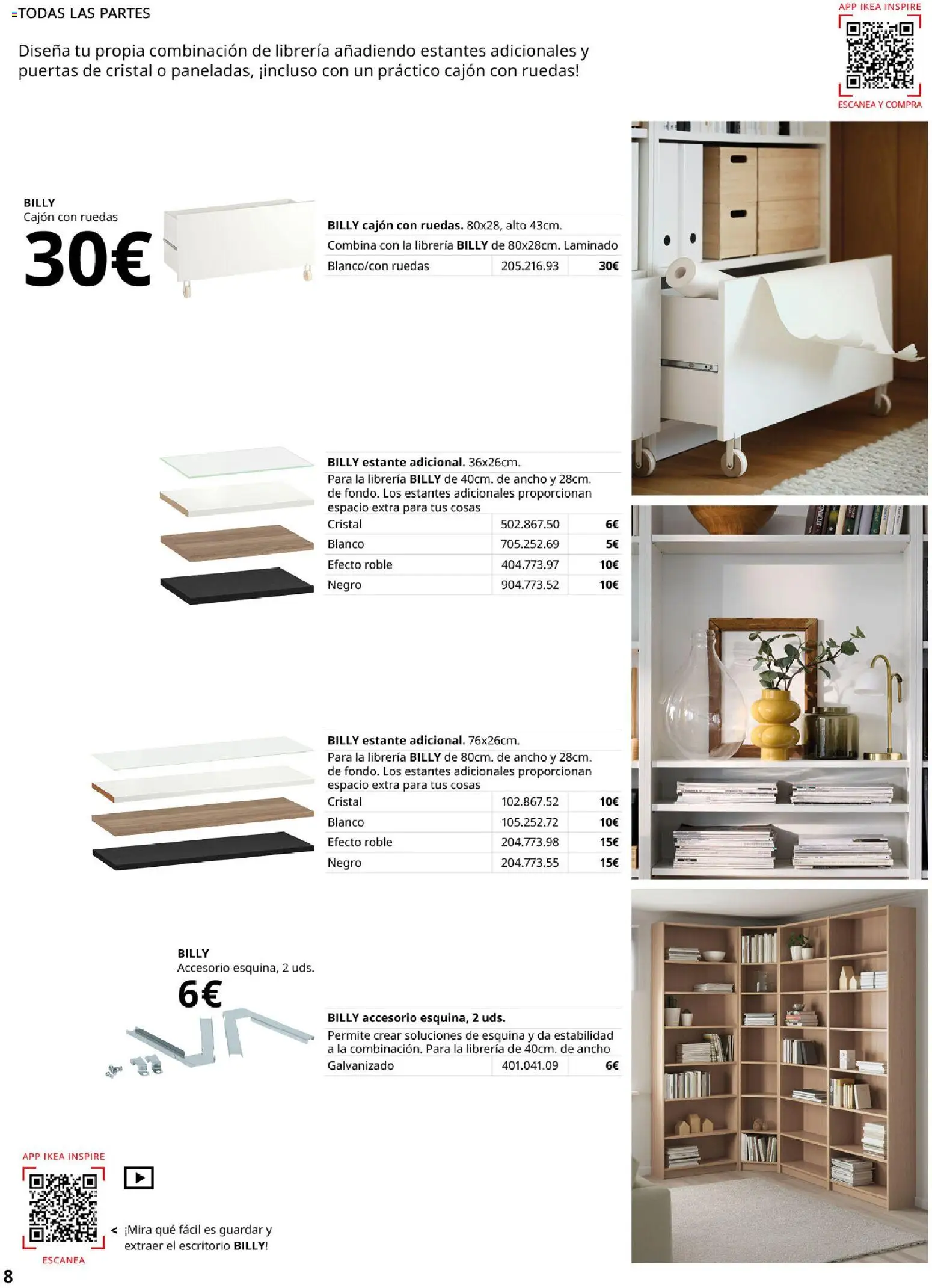 IKEA - Billy │ válido desde el 01/09/2026 | Página: 8