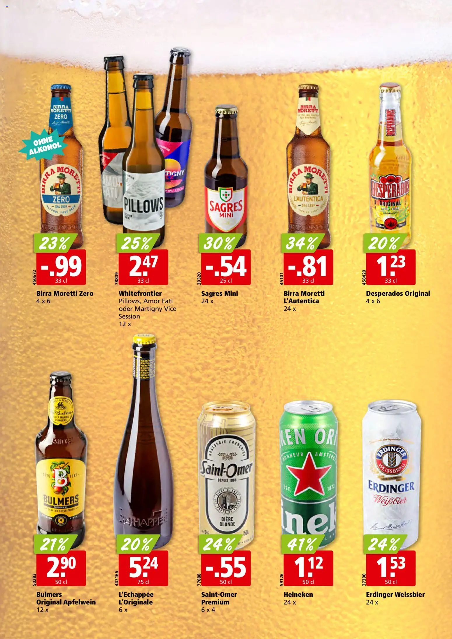 Aligro aktionen Chavannes, Matran, Genf, Sitten – gültig ab 01.06.2026 | Seite: 28 | Produkte: Weißbier