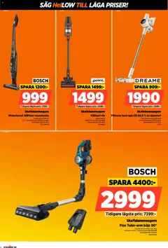 Power erbjudanden - Förhandsvisning av reklamblad från butik Power aktuell från 11.05.2026 | Sida: 4 | Produkter: Såg, Skaftdammsugare