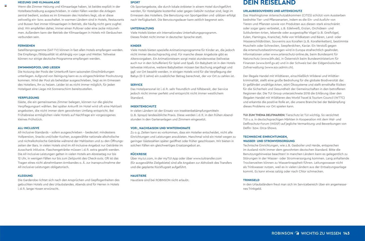 Aida ROBINSON Ganzjahreskatalog 2025/26 – gültig ab 30.10.2025 | Seite: 143 | Produkte: Klimaanlage, Liege, Fernsehen, Pullover