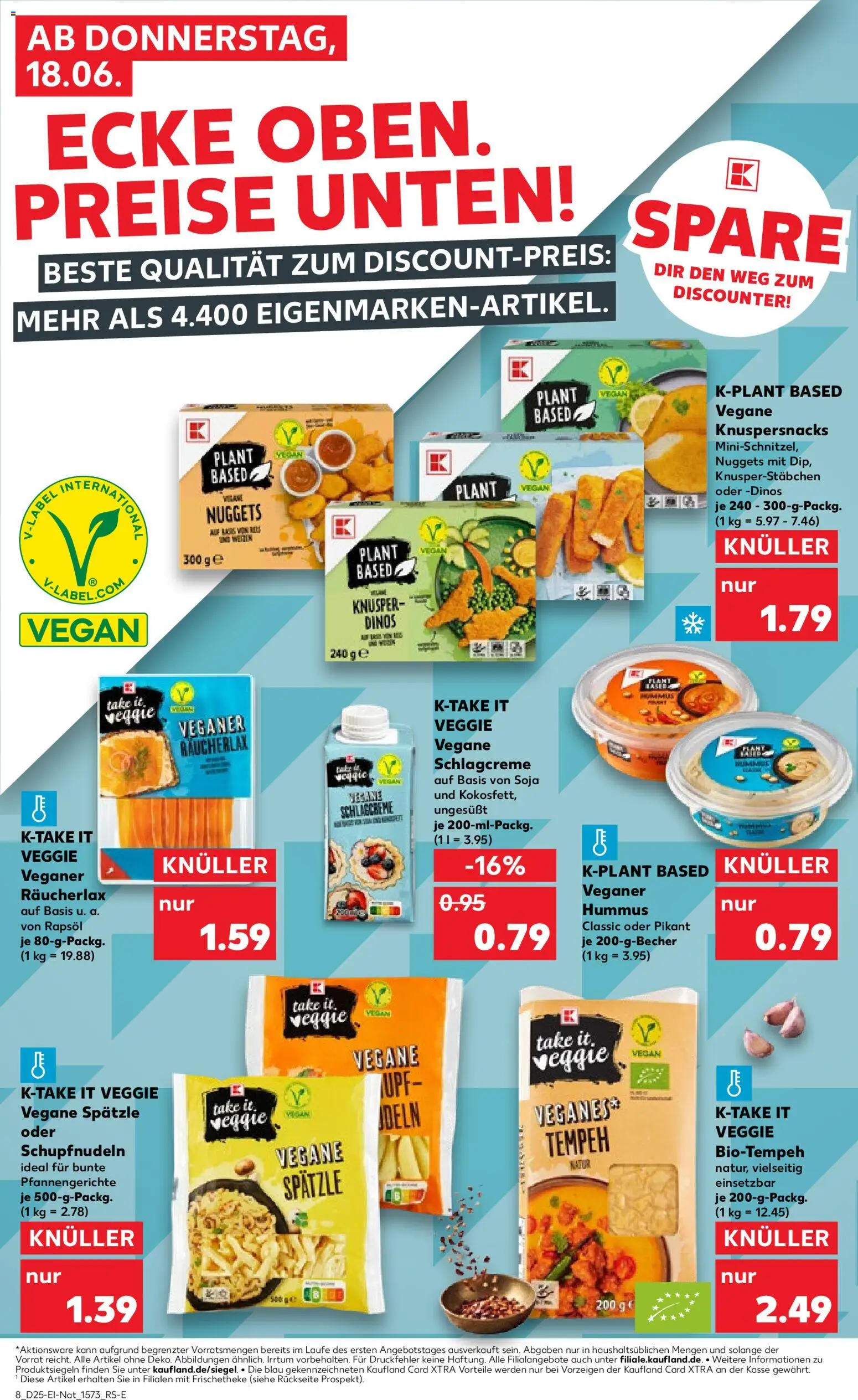 Kaufland Prospekt Rostock – gültig ab 18.06.2026 | Seite: 8 | Produkte: Rapsöl, Reis