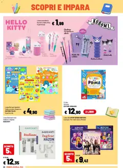 Anteprima del volantino Iper volantino Pronti, scuola, viaaa valido a partire dal 10/08/2026 | Pagina: 20 | Prodotti: Libri, Temperamatite, Colla, Silicone
