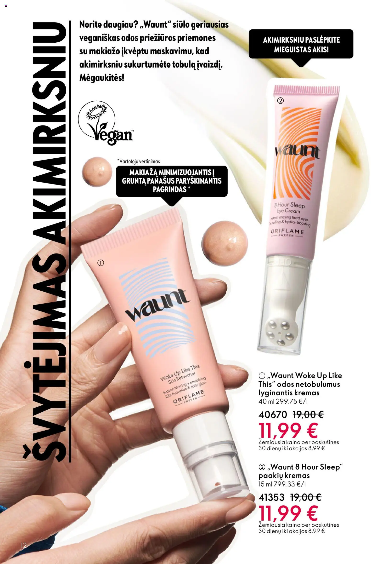 Oriflame akcijos nuo 13.05.2026 | Puslapis: 12 | Prekių: Kremas