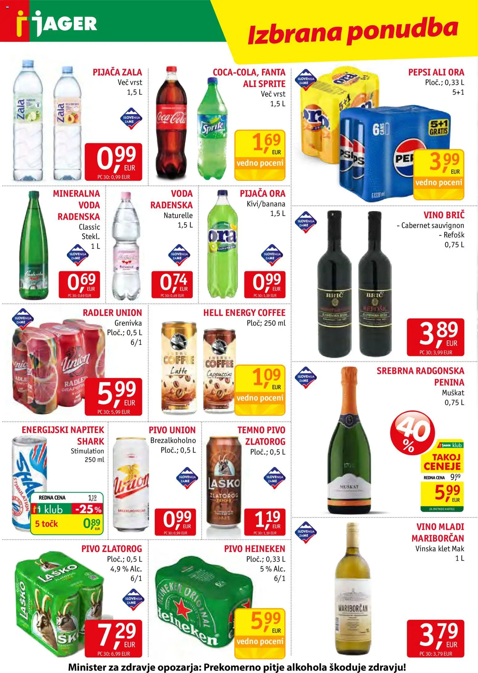 Novi Jager katalog ponudbe – veljaven od 21.10.2026 | Stran: 12