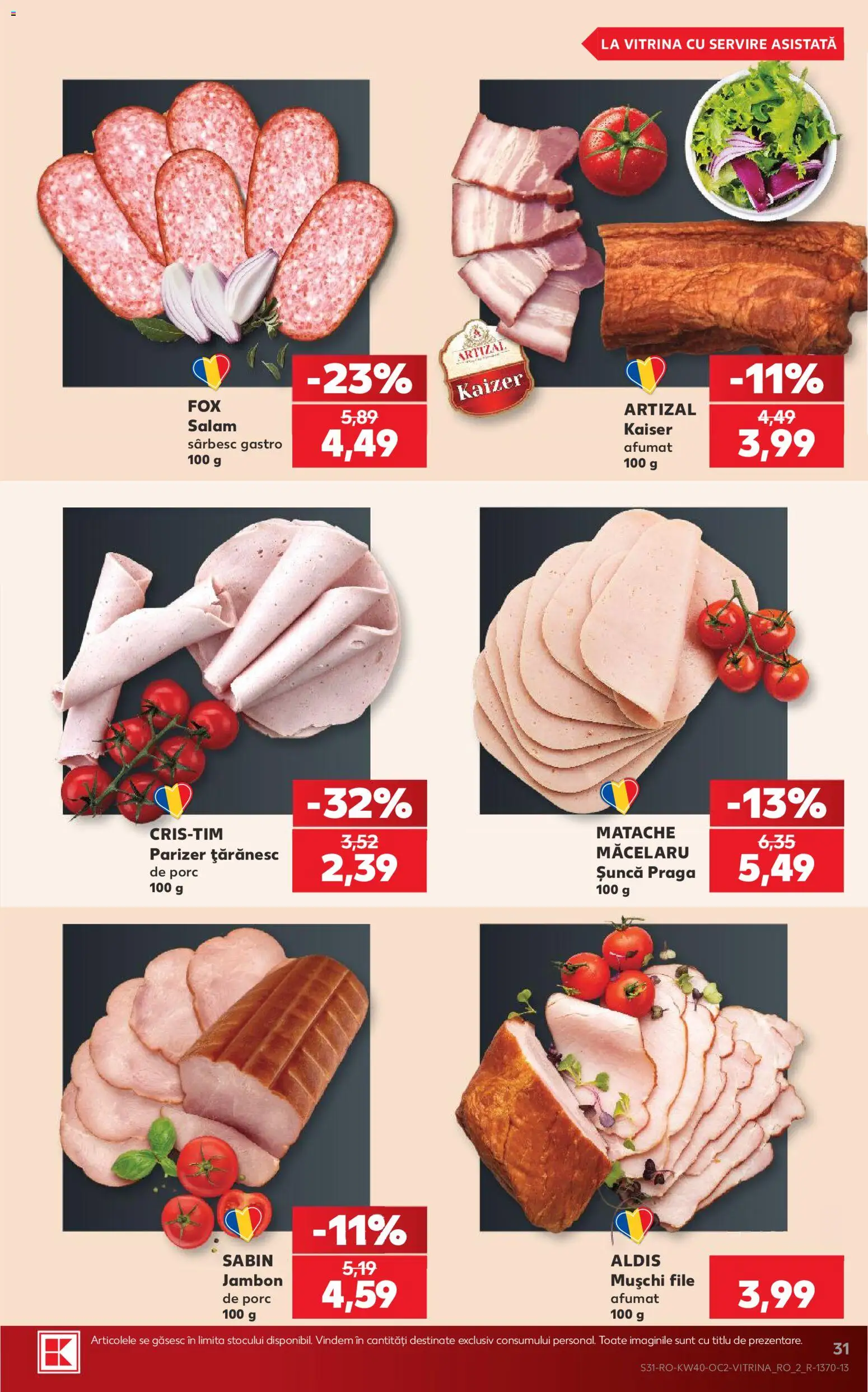 Noul catalog Kaufland – valabil de la 30.09.2026 | Pagină: 31