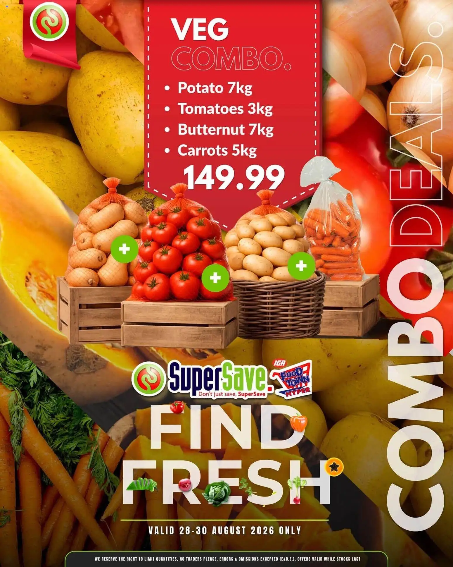 New Super Save catalogue – valid from 30/08/2026 | Page: 10 | Products: Tomatoes, Carrots
