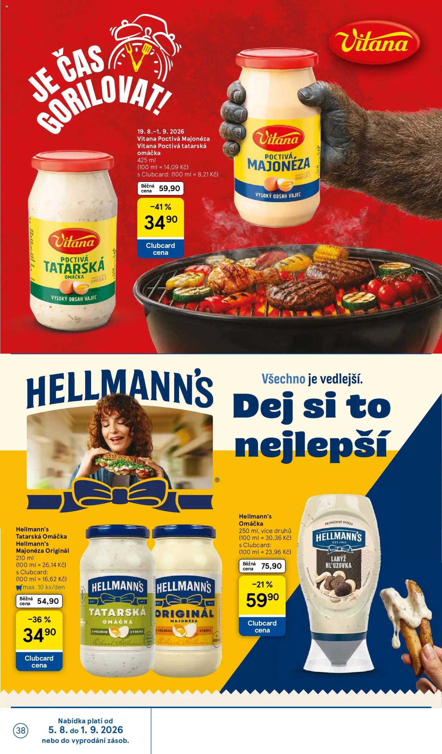 Tesco leták - Hypermarket od 19.08.2026 | Strana: 38