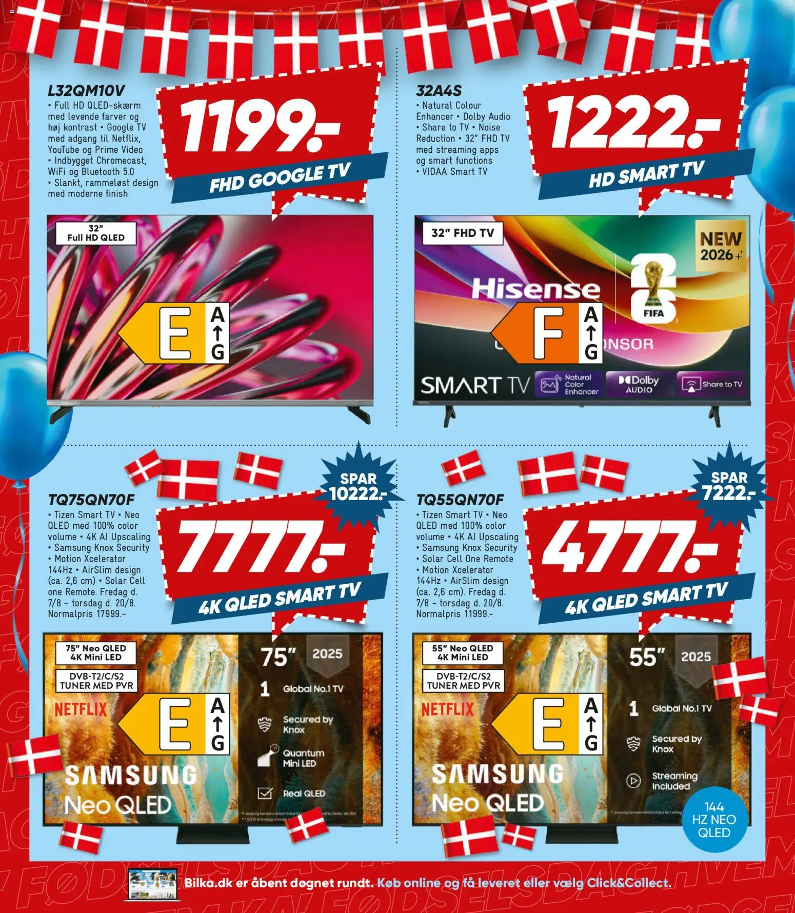 Bilka tilbudsavis – gyldig fra 14/08/2026 | Side: 12 | Produkter: Smart TV, TV Tuner, TV, Video