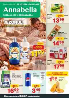 Ofertele Annabella valabile de la 22.10.2026