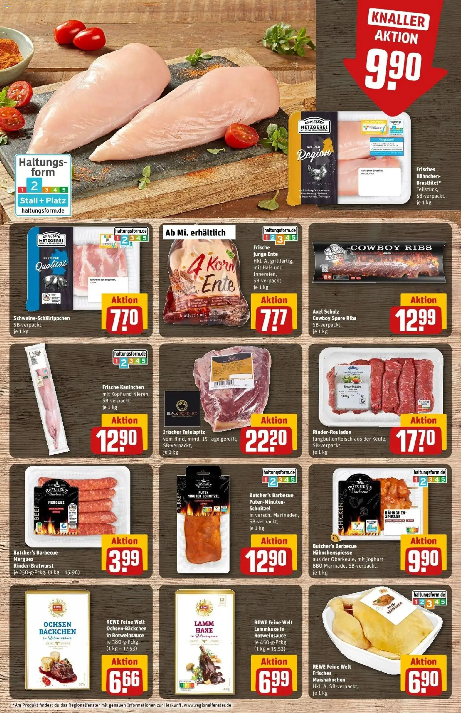 Rewe Prospekt Lutherstadt Eisleben – gültig ab 17.05.2026 | Seite: 12 | Produkte: Joghurt, Kaninchen, Spare ribs, Schnitzel