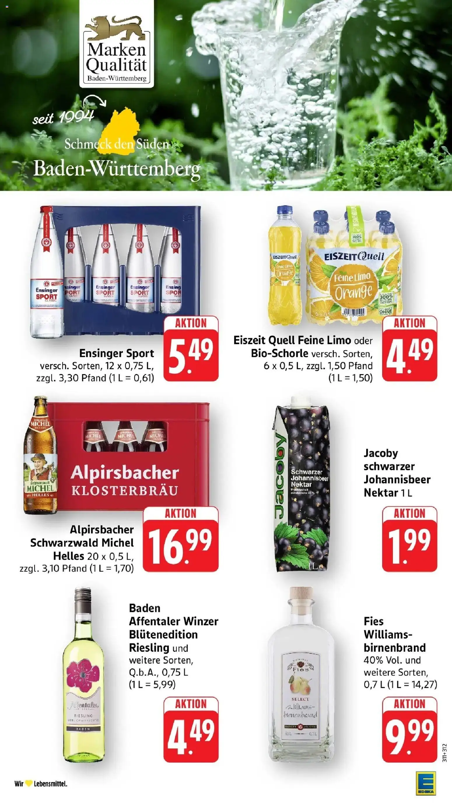 Edeka Prospekt Wolfach (ab 19.10.2026) » Angebote Online | Seite: 42