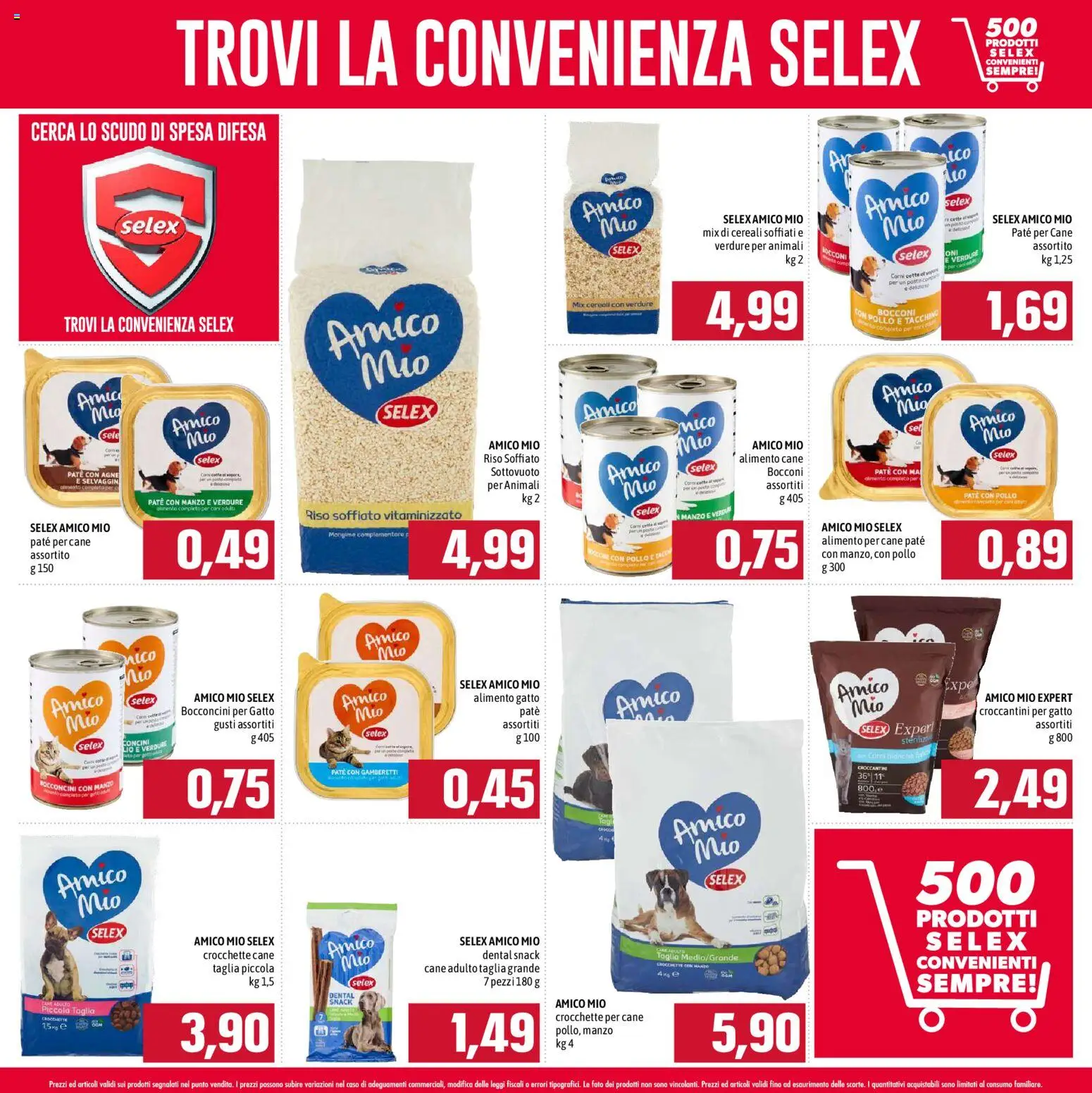 Volantino Emisfero del 21/09/2026 | Pagina: 25 | Prodotti: Manzo, Cereali, Verdure, Crocchette cane