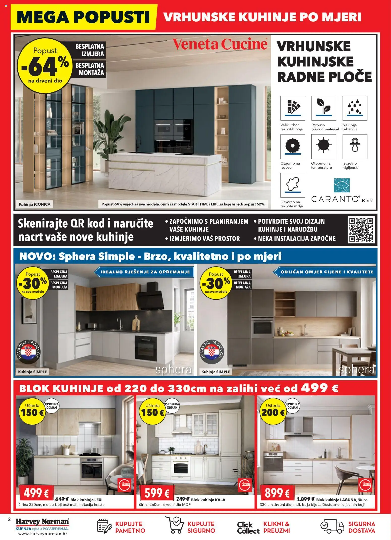 Harvey Norman katalog | vrijedi od 16.07.2026 | Stranica: 2 | Proizvodi: Kuhinja