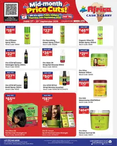 Africa Cash & Carry specials catalogue – valid from 17/09/2026 | Page: 76