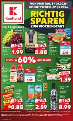 Kaufland Prospekt Köln ab 31.08.2026 gültig