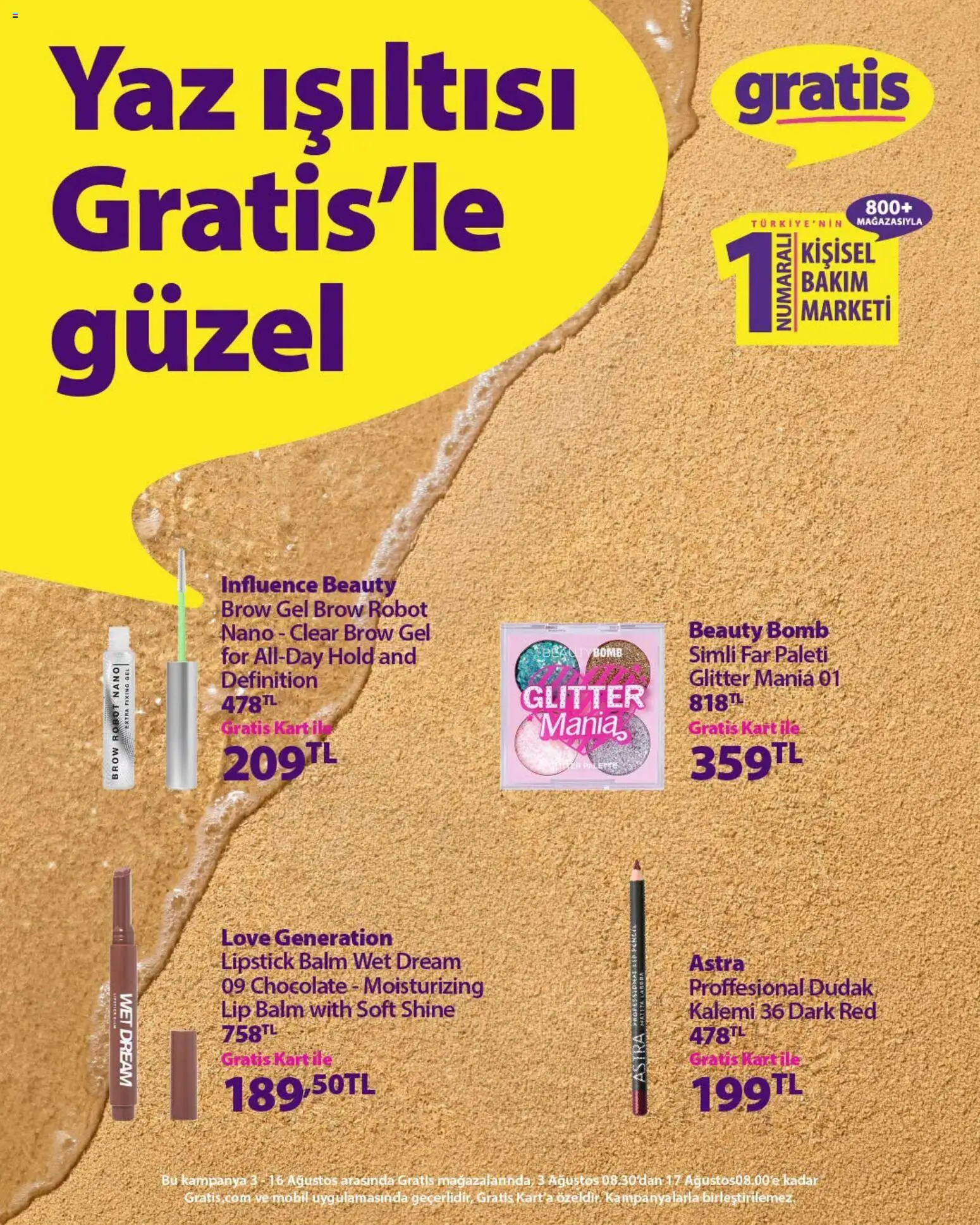 Gratis Katalog - 03 Ağustos 2026 tarihinden itibaren geçerlidir | Sayfa: 1 | Ürünler: Robot