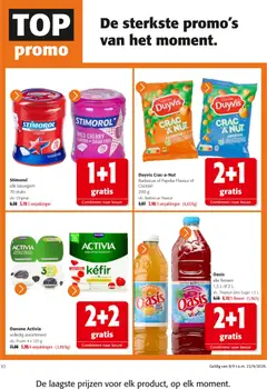 Colruyt folder / publicité - Voorbeeld van een folder van Colruyt, geldig van 09/09/2026 | Pagina: 10 | Producten: Paprika, Kauwgom, Kefir, Barbecue