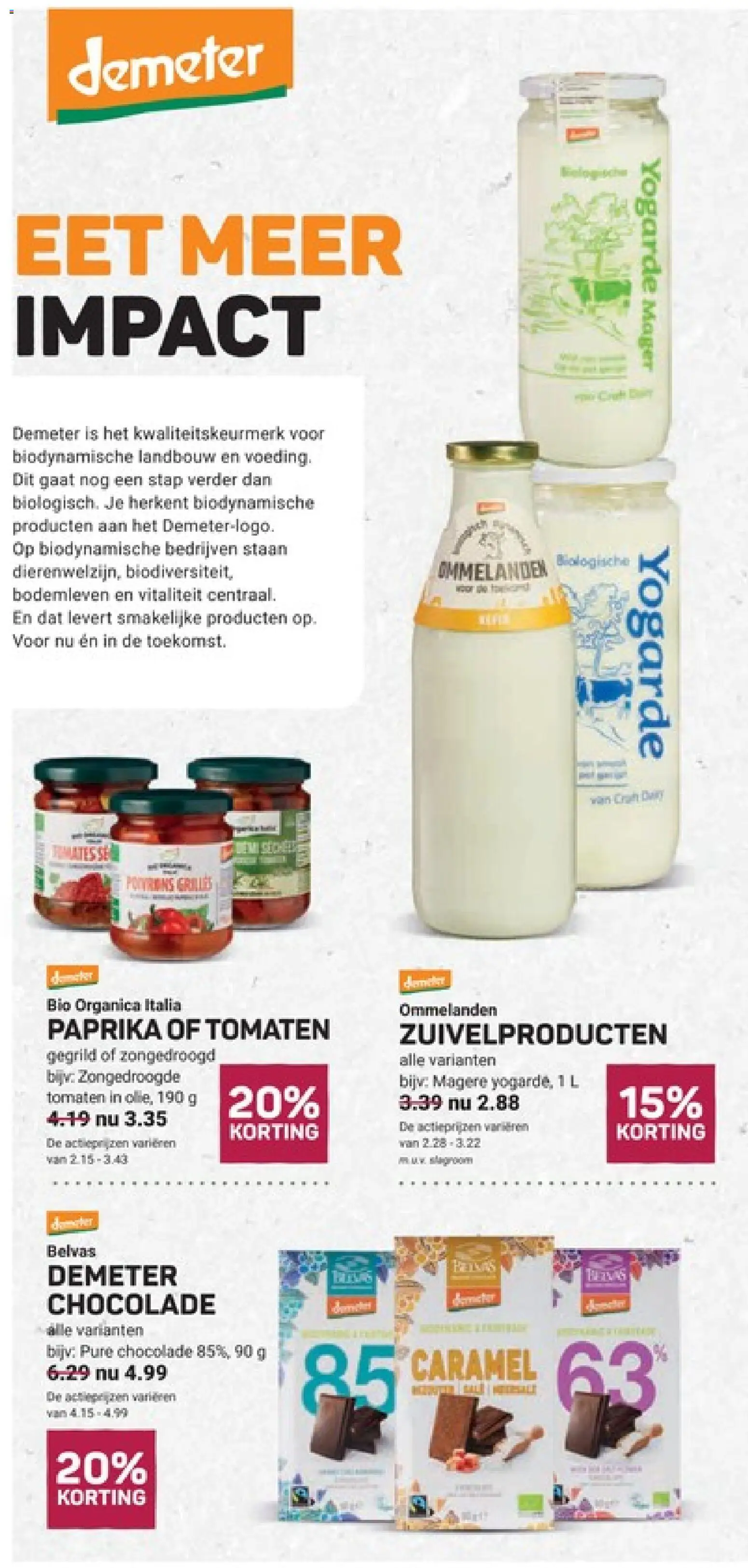 {H1} | Pagina: 10 | Producten: Chocolade, Tomaten, Zuivelproducten, Zongedroogde tomaten