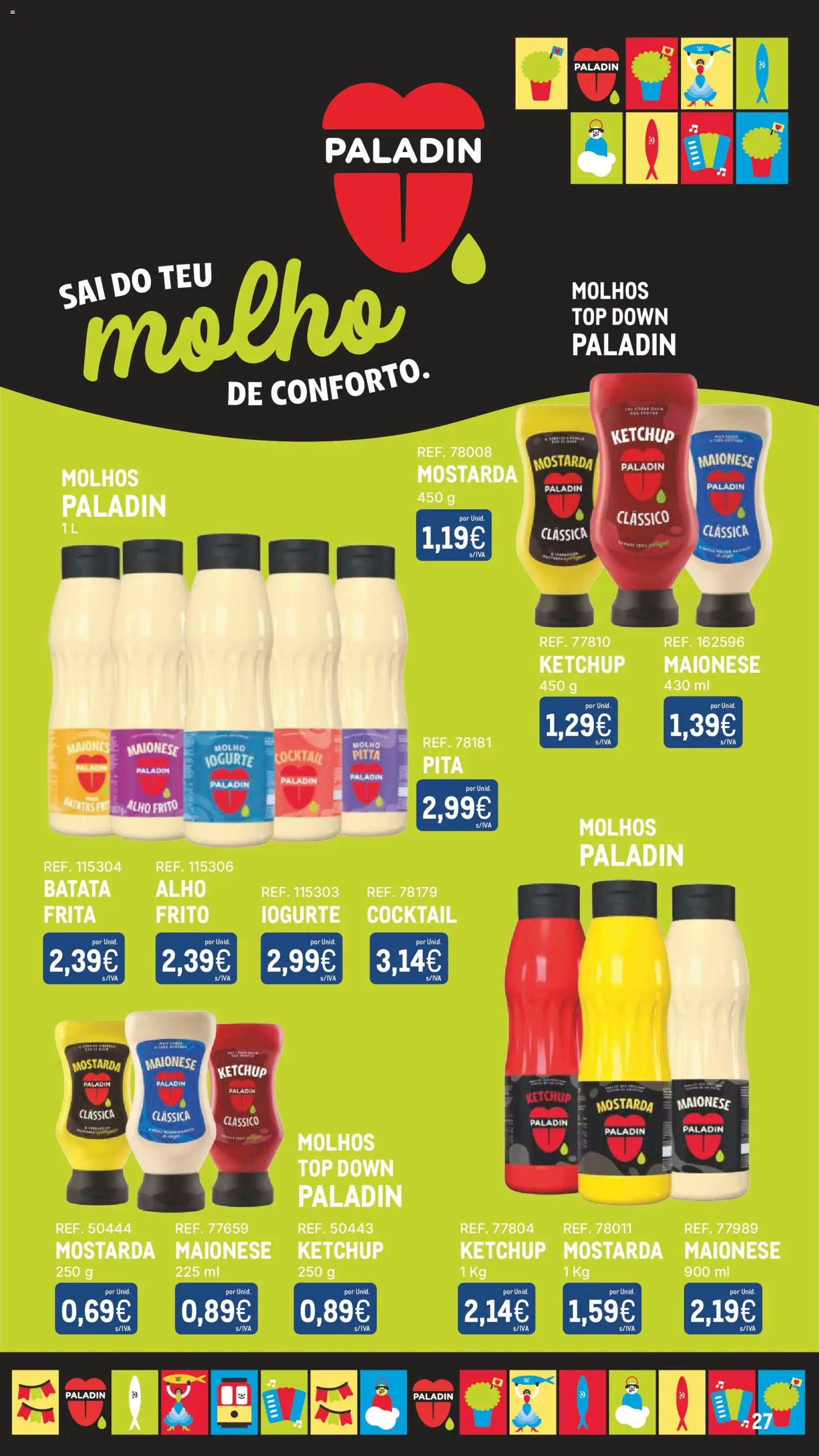 Makro Os Convocados │ válido de 26/05/2026 | Página: 27 | Produtos: Batata, Top, Maionese, Ketchup