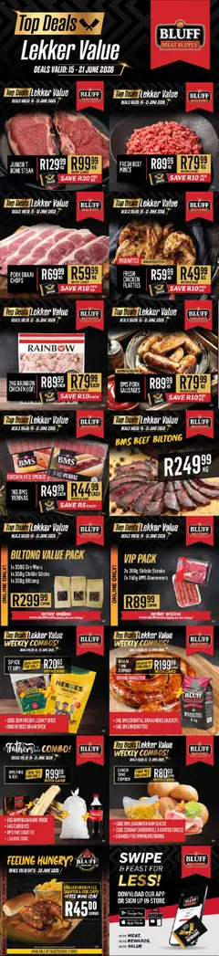 Bluff Meat Supply specials catalogue – valid from 15.06.2026