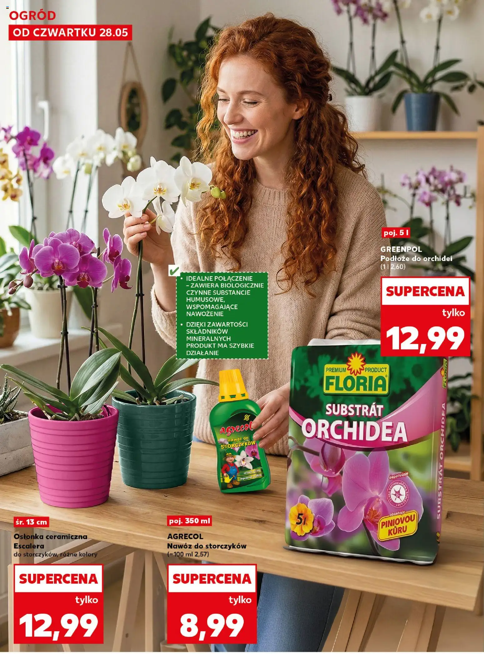 Kaufland Polsko leták - Wiosenne inspiracje od 28.05.2026 | Strana: 8 | Produkty: Substrát