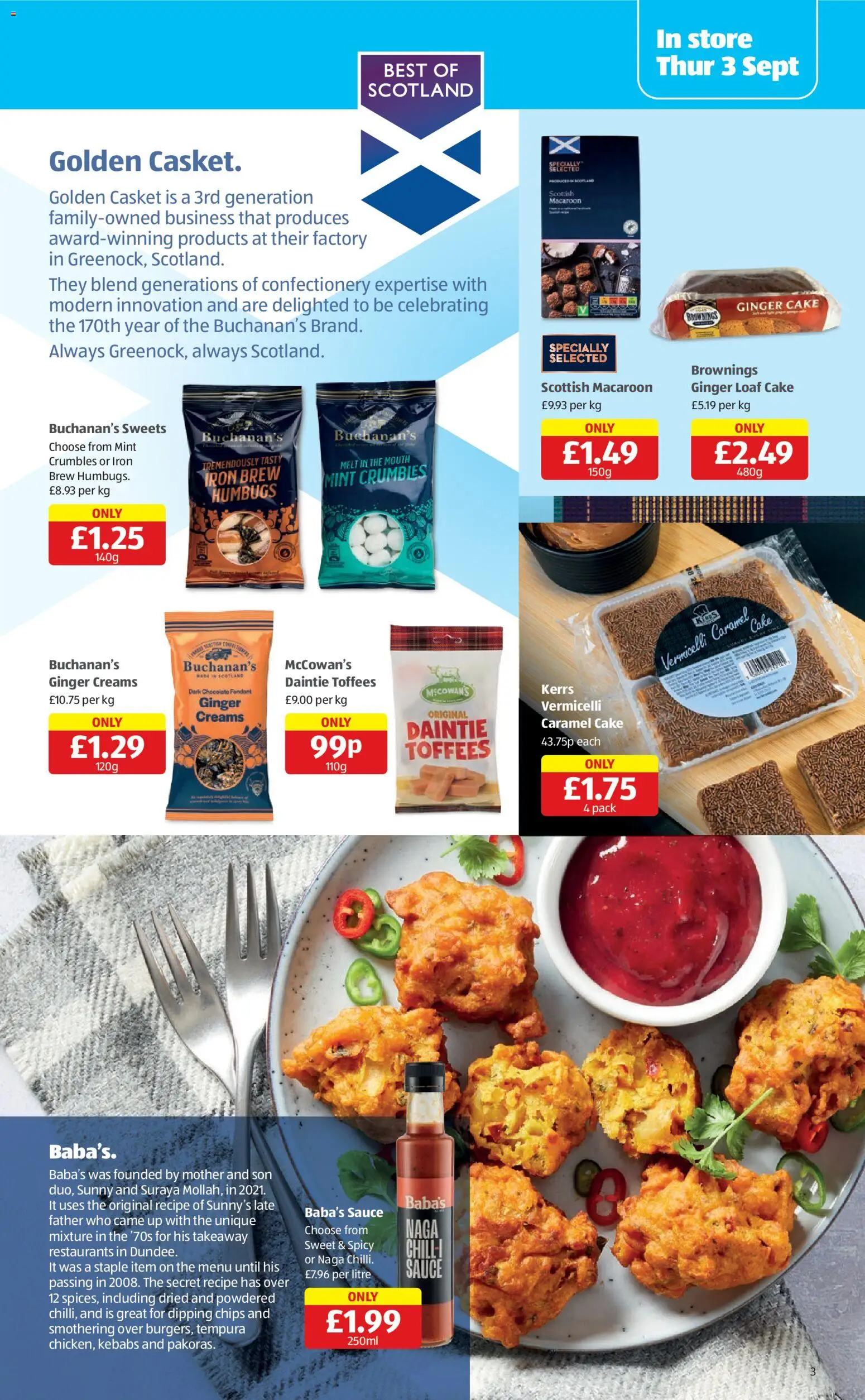 {H1} | Page: 3 | Products: Chilli, Chocolate, Confectionery, Iron