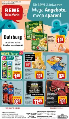 Rewe Prospekt Duisburg ab 28.09.2026 gültig