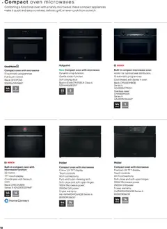 Preview of B&Q - Appliances valid from 01/07/2026 | Page: 18 | Products: Microwave, Oven, Microwave oven, Grill