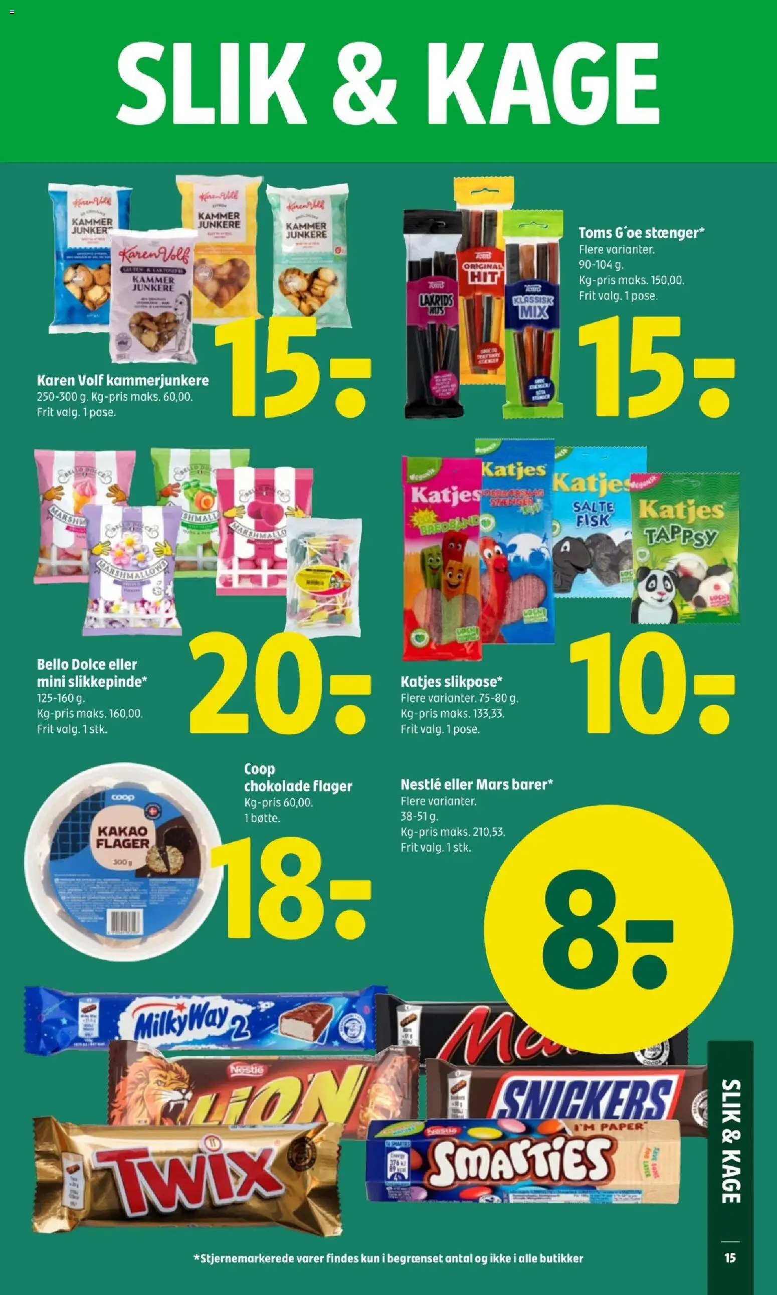 Coop 365 tilbudsavis – gyldig fra 09/04/2026 | Side: 17 | Produkter: Fisk, Slik, Kakao, Lakrids