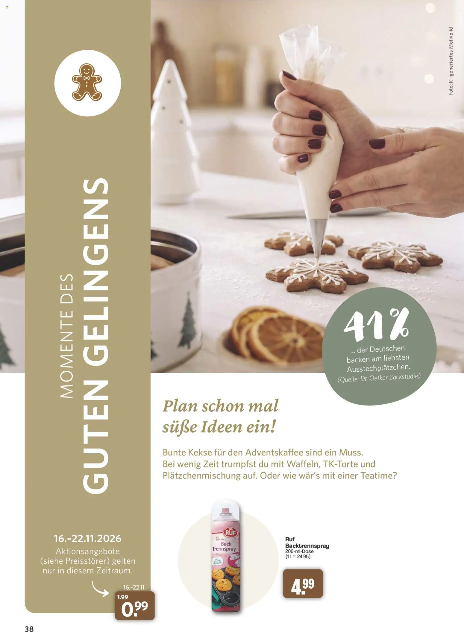 Famila Nordwest myTime November 2026 – gültig ab 26.10.2026 | Seite: 38 | Produkte: Kekse