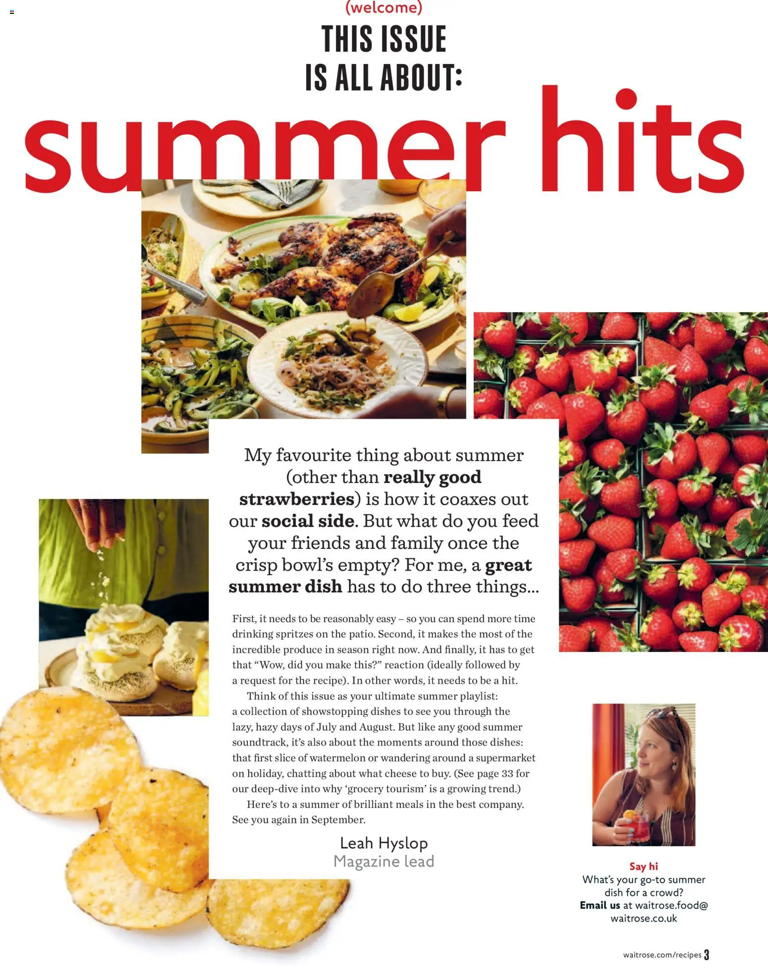 {H1} | Page: 3 | Products: Magazine, Cheese, Strawberries, Watermelon