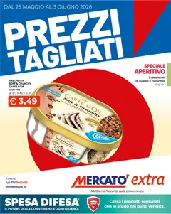 Anteprima del volantino Mercatò volantino Extra valido a partire dal 25.05.2026