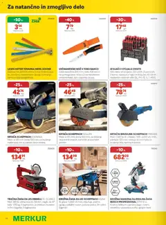 Merkur katalog akcije – veljaven od 01.07.2026 | Stran: 28 | Izdelki: Nož, Teza, Krožna žaga, Brusilnik