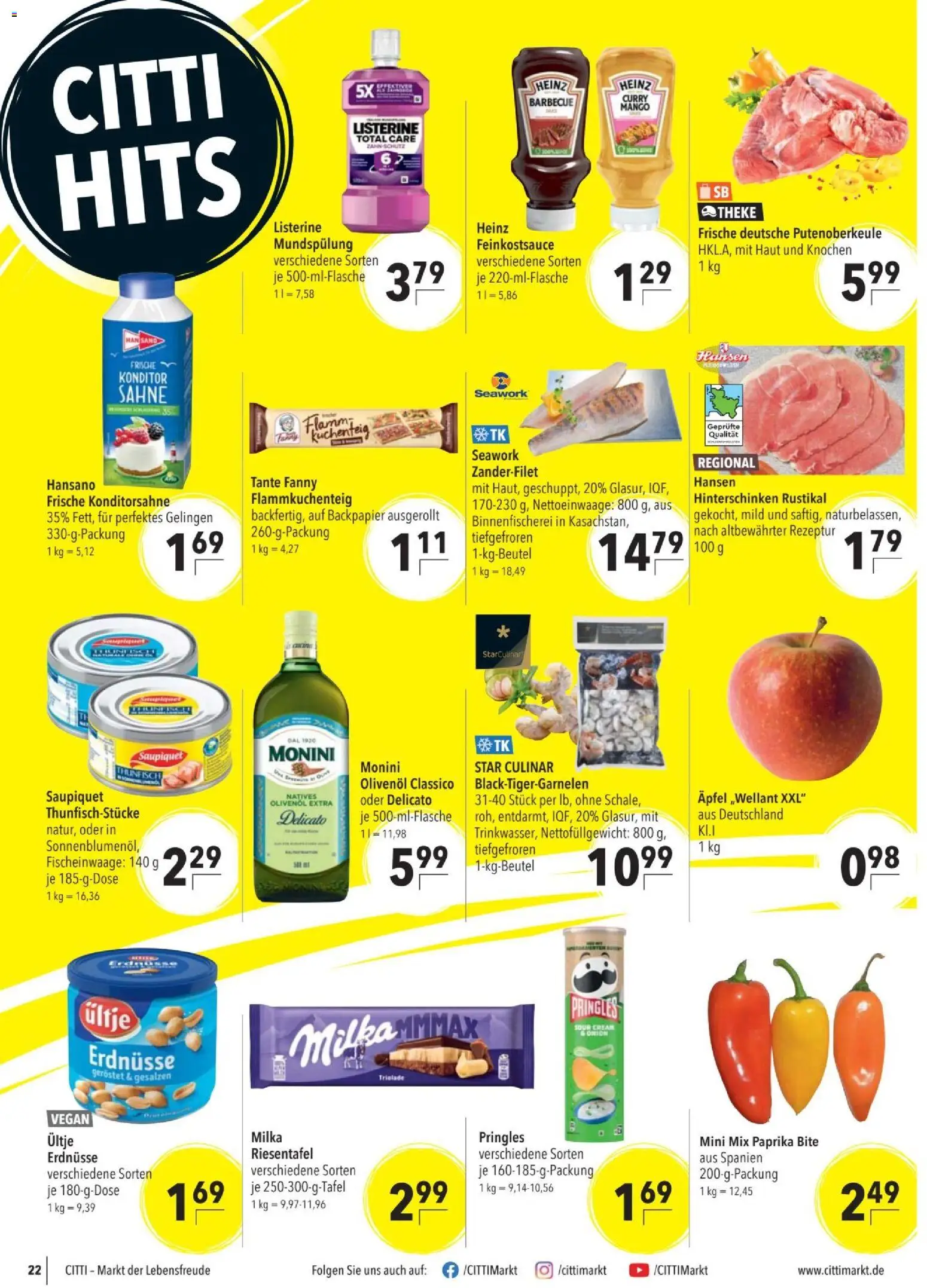 CITTI tilbudsavis – gyldig fra 30/09/2026 | Side: 22 | Produkter: Mango, Paprika