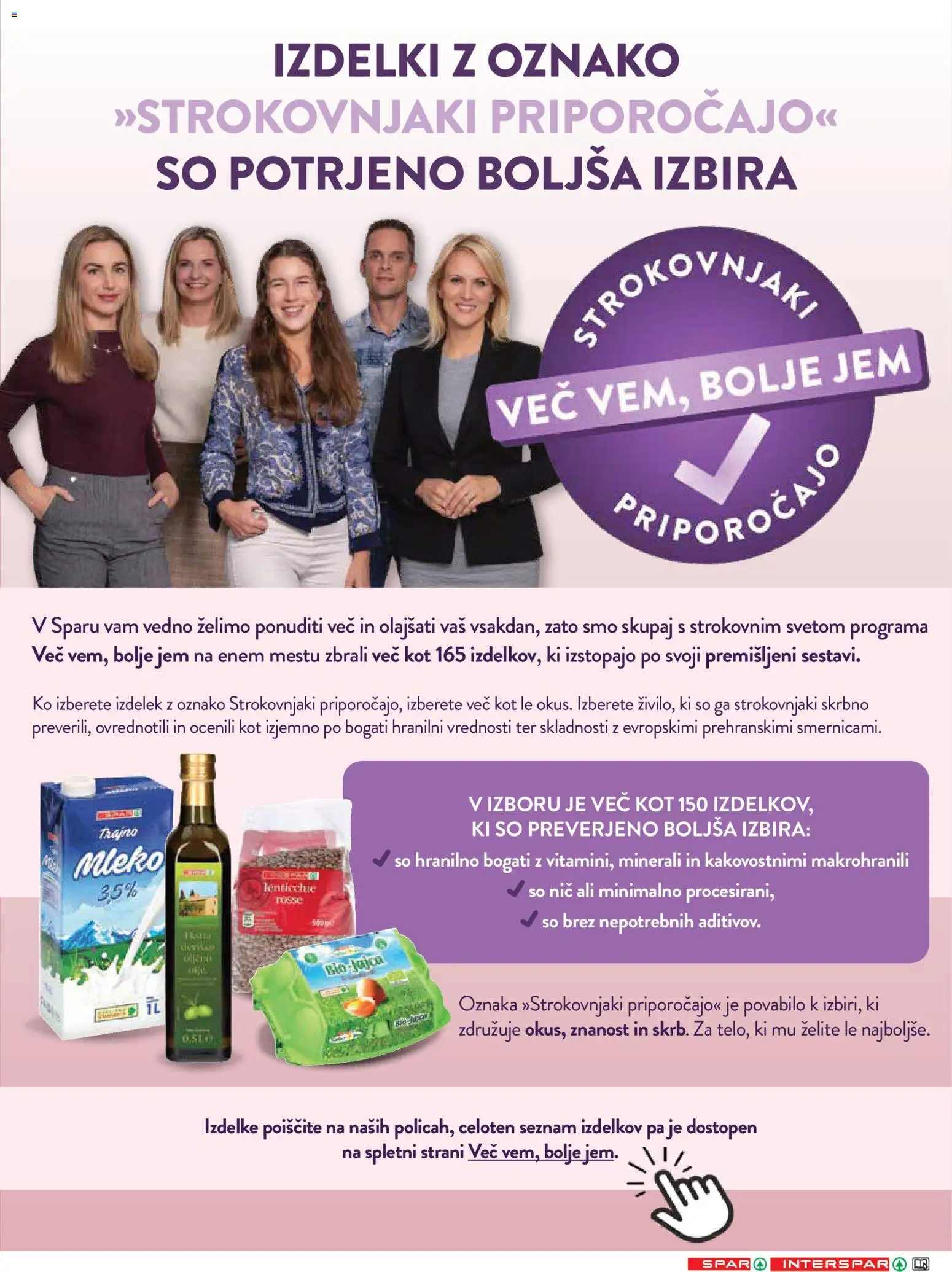 Novi Spar katalog ponudbe – veljaven od 26.08.2026 | Stran: 36 | Izdelki: Mleko