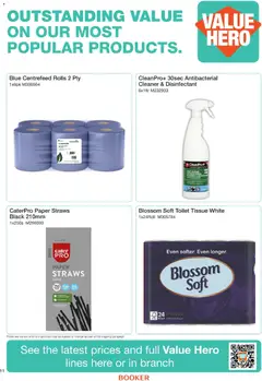 Preview of Booker Wholesale - Catering Specials valid from 22.04.2026 | Page: 11 | Products: Toilet