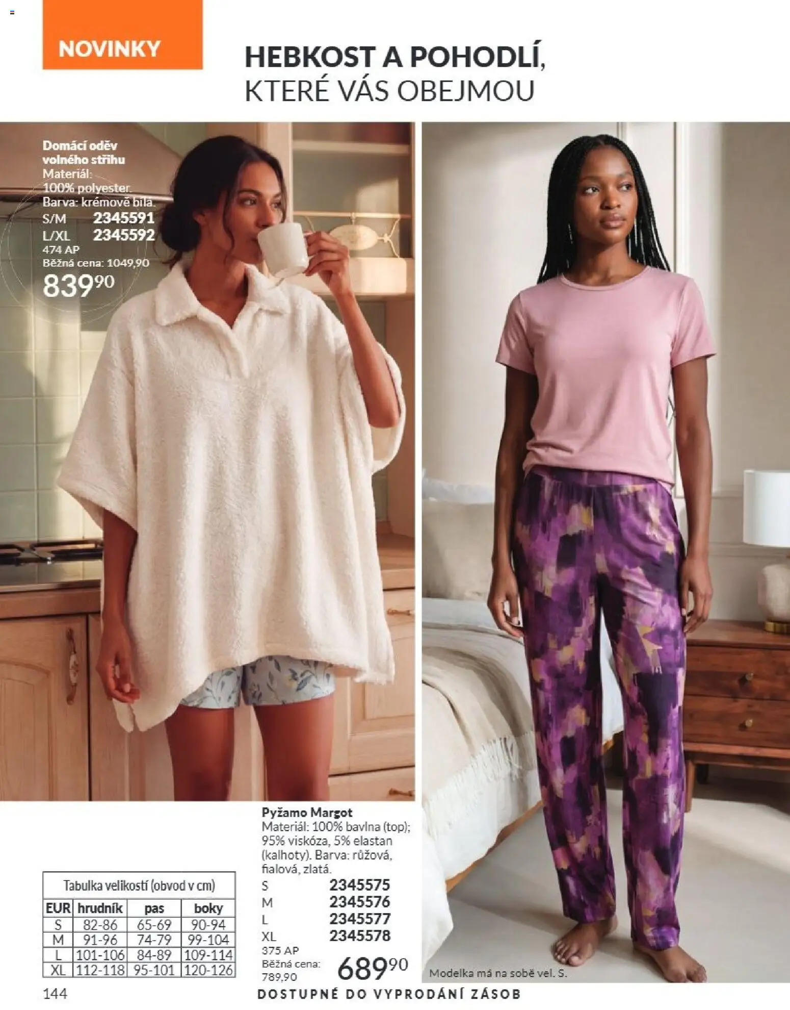 Avon Katalog 09/2026 od 01.09.2026 | Strana: 144 | Produkty: Pyžamo